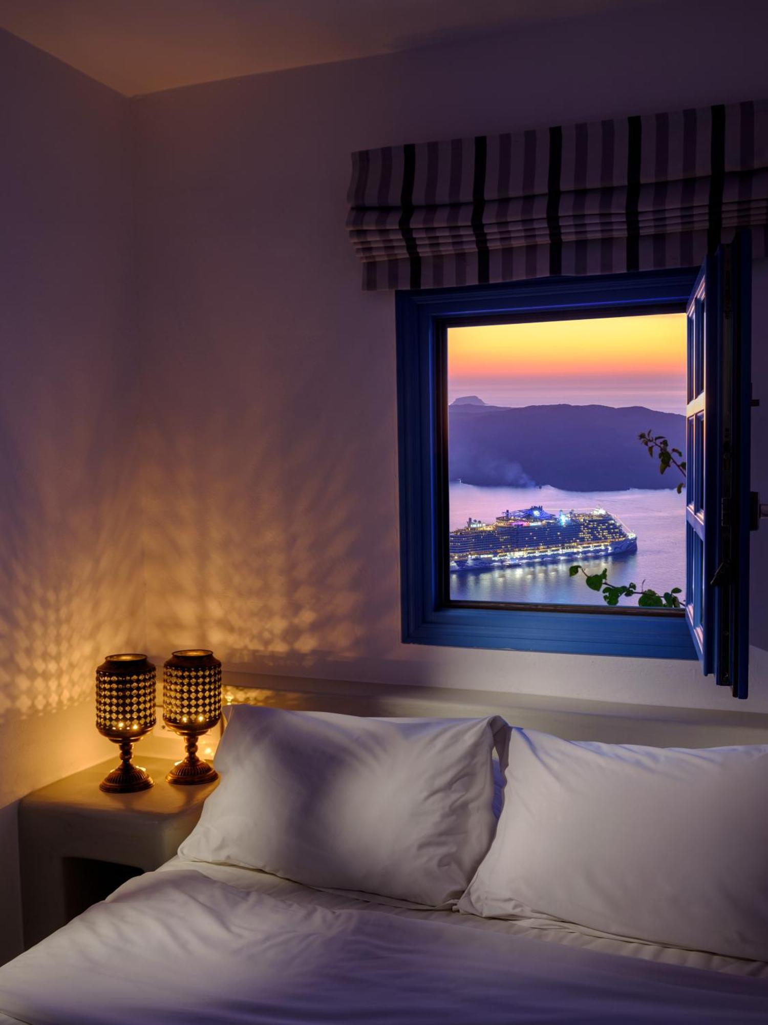 Kamares Apartments (Adults Only) Fira  Ngoại thất bức ảnh